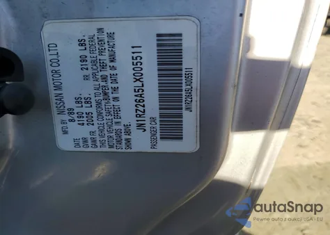 1990 Nissan 300Zx 2+2 from USA, damaged, VIN JN1RZ26A5LX005511